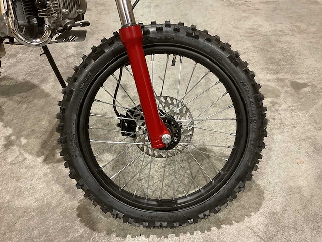 Mmx - dirt bike rood 125cc - motorfiets - afbeelding 18 van  19