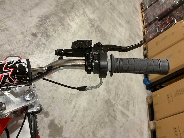 Mmx - dirt bike rood 125cc - twhhpb-010 - motorfiets - afbeelding 6 van  16