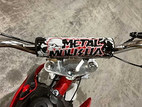 Mmx - dirt bike rood 125cc - twhhpb-010 - motorfiets - afbeelding 1 van  9