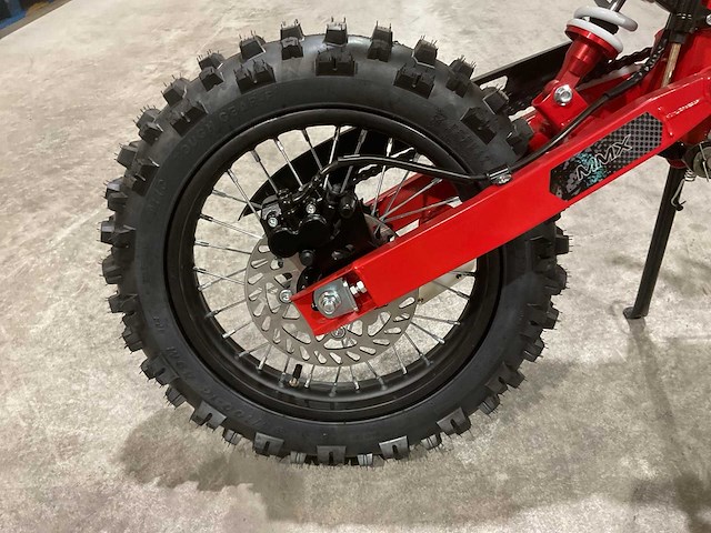 Mmx - dirt bike rood 125cc - twhhpb-010 - motorfiets - afbeelding 16 van  16