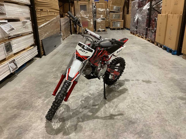 Mmx - dirt bike rood 125cc - twhhpb-010 - motorfiets - afbeelding 1 van  18