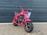 Mmx 49cc mini pitbike met dikke banden (roze)