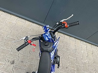Mmx dirt bike 49cc blauw twhhpb-003 motorfiets 12 - afbeelding 10 van  12