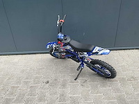 Mmx dirt bike 49cc blauw twhhpb-003 motorfiets 12 - afbeelding 11 van  12