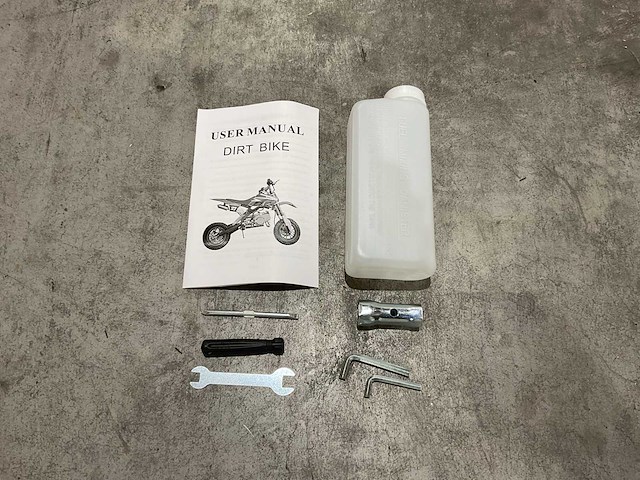 Mmx dirt bike 49cc blauw twhhpb-003 motorfiets - afbeelding 43 van  59