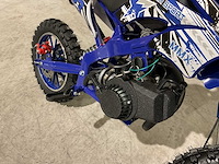Mmx dirt bike 49cc blauw twhhpb-003 motorfiets - afbeelding 26 van  59
