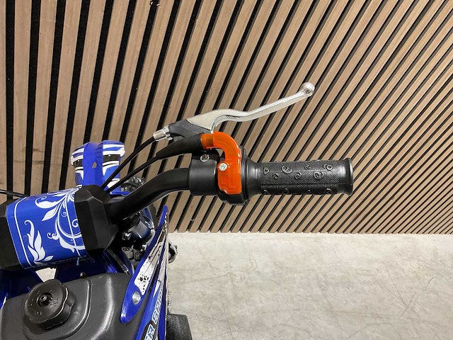 Mmx dirt bike 49cc blauw twhhpb-003 motorfiets - afbeelding 11 van  59