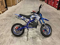Mmx dirt bike 49cc blauw twhhpb-003 motorfiets - afbeelding 39 van  59