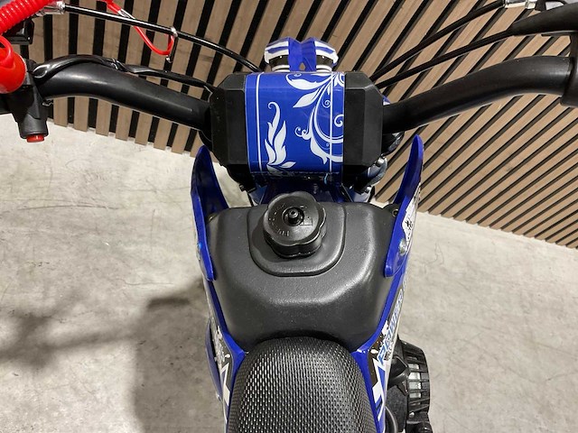 Mmx dirt bike 49cc blauw twhhpb-003 motorfiets - afbeelding 10 van  58