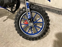 Mmx dirt bike 49cc blauw twhhpb-003 motorfiets - afbeelding 27 van  58