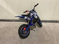 Mmx dirt bike 49cc blauw twhhpb-003 motorfiets - afbeelding 28 van  56