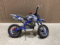 Mmx dirt bike 49cc blauw twhhpb-003 motorfiets - afbeelding 3 van  57