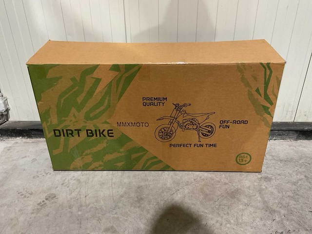 Mmx dirt bike 49cc blauw twhhpb-003 motorfiets - afbeelding 17 van  57