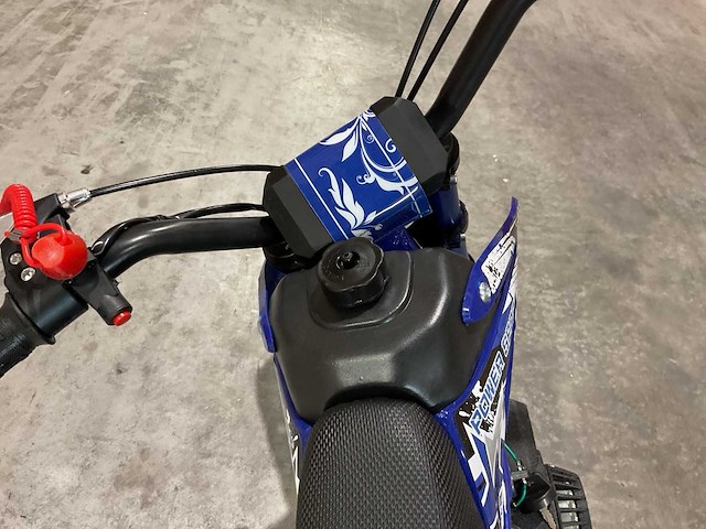 Mmx dirt bike 49cc blauw twhhpb-003 motorfiets - afbeelding 45 van  57