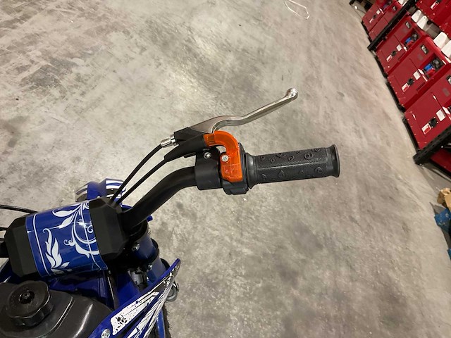 Mmx dirt bike 49cc blauw twhhpb-003 motorfiets - afbeelding 46 van  57