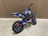 Mmx dirt bike 49cc blauw twhhpb-003 motorfiets - afbeelding 7 van  48