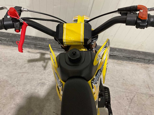 Mmx dirt bike 49cc geel twhhpb-003 motorfiets - afbeelding 29 van  48