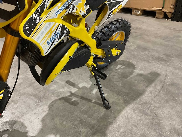 Mmx dirt bike 49cc geel twhhpb-003 motorfiets - afbeelding 40 van  48
