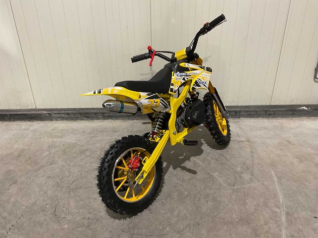 Mmx dirt bike 49cc geel twhhpb-003 motorfiets - afbeelding 32 van  63
