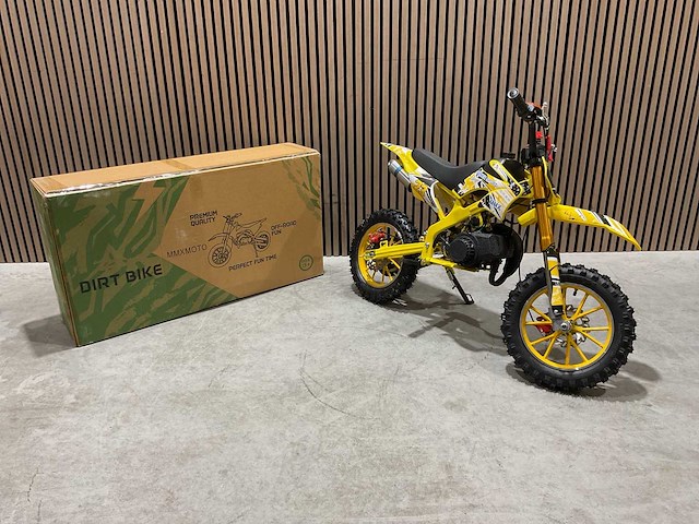 Mmx dirt bike 49cc geel twhhpb-003 motorfiets - afbeelding 9 van  58