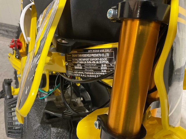 Mmx dirt bike 49cc geel twhhpb-003 motorfiets - afbeelding 20 van  54