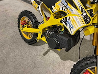 Mmx dirt bike 49cc geel twhhpb-003 motorfiets - afbeelding 25 van  50