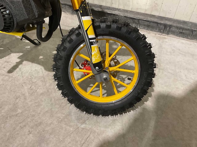 Mmx dirt bike 49cc geel twhhpb-003 motorfiets - afbeelding 29 van  59