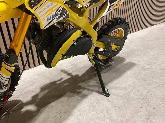 Mmx dirt bike 49cc geel twhhpb-003 motorfiets - afbeelding 59 van  59