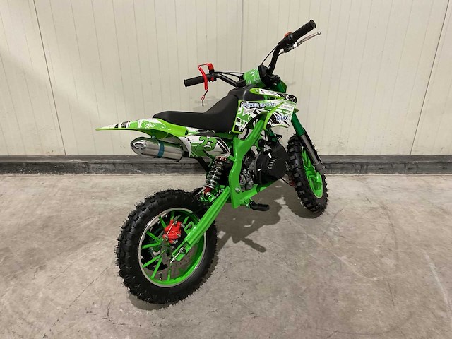 Mmx dirt bike 49cc groen twhhpb-003 motorfiets - afbeelding 30 van  60