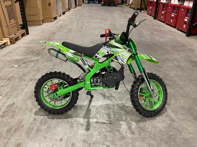 Mmx dirt bike 49cc groen twhhpb-003 motorfiets - afbeelding 40 van  60