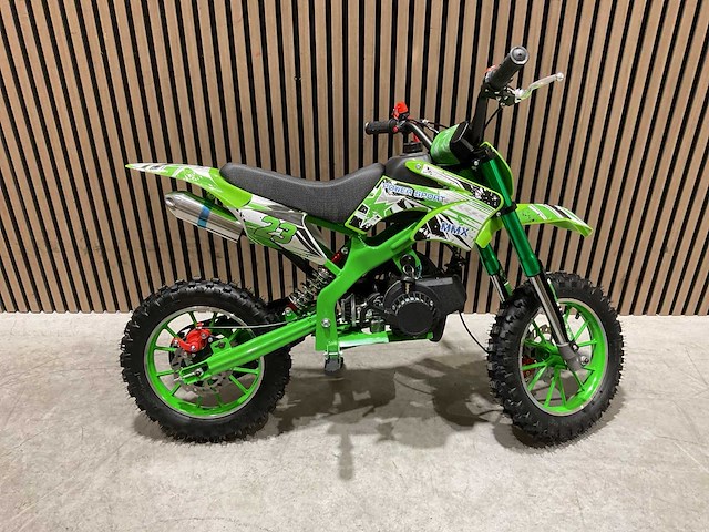 Mmx dirt bike 49cc groen twhhpb-003 motorfiets - afbeelding 5 van  58