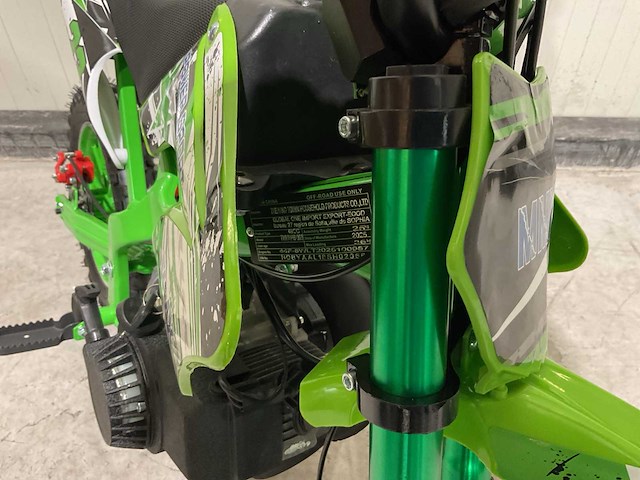 Mmx dirt bike 49cc groen twhhpb-003 motorfiets - afbeelding 17 van  46