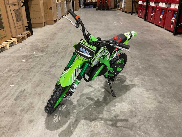 Mmx dirt bike 49cc groen twhhpb-003 motorfiets - afbeelding 31 van  38