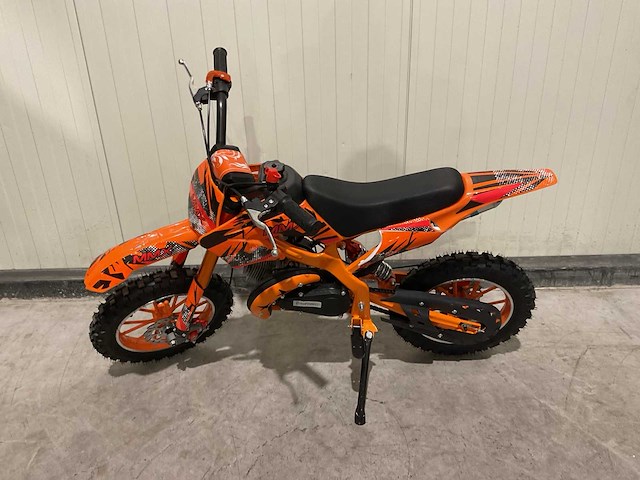 Mmx dirt bike 49cc oranje twhhpb-003 motorfiets - afbeelding 21 van  62