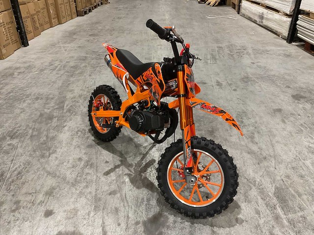 Mmx dirt bike 49cc oranje twhhpb-003 motorfiets - afbeelding 58 van  62
