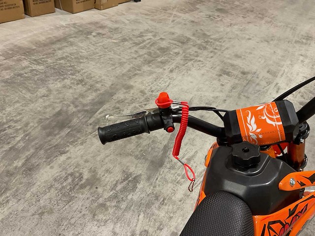 Mmx dirt bike 49cc oranje twhhpb-003 motorfiets - afbeelding 57 van  63