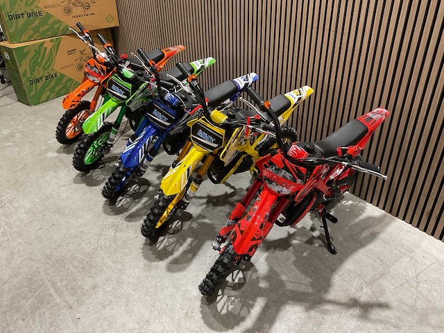 Mmx dirt bike 49cc oranje twhhpb-003 motorfiets - afbeelding 16 van  63