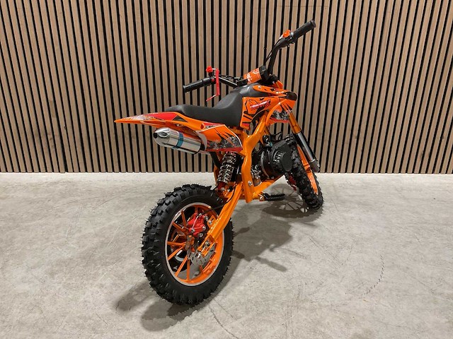 Mmx dirt bike 49cc oranje twhhpb-003 motorfiets - afbeelding 7 van  63