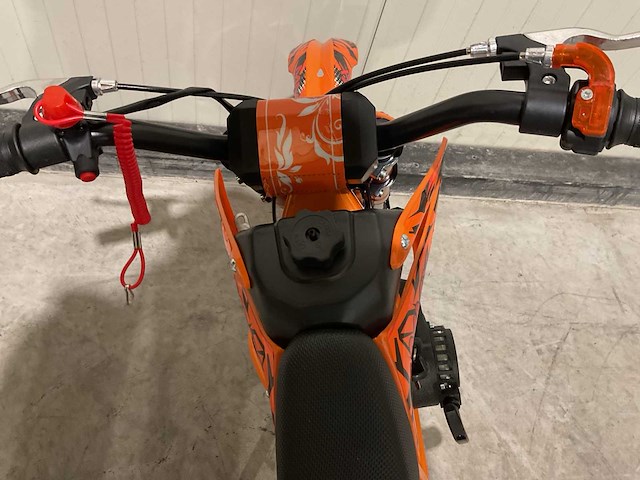 Mmx dirt bike 49cc oranje twhhpb-003 motorfiets - afbeelding 33 van  63