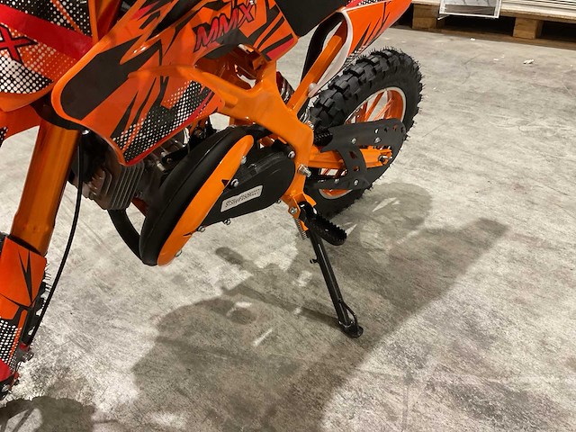 Mmx dirt bike 49cc oranje twhhpb-003 motorfiets - afbeelding 54 van  63