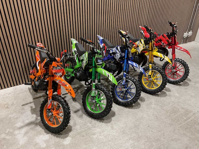 Mmx dirt bike 49cc oranje twhhpb-003 motorfiets - afbeelding 8 van  49