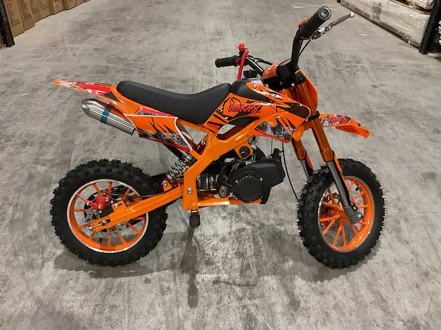 Mmx dirt bike 49cc oranje twhhpb-003 motorfiets - afbeelding 29 van  49
