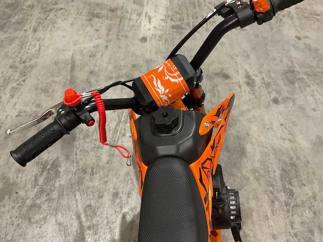 Mmx dirt bike 49cc oranje twhhpb-003 motorfiets - afbeelding 37 van  49