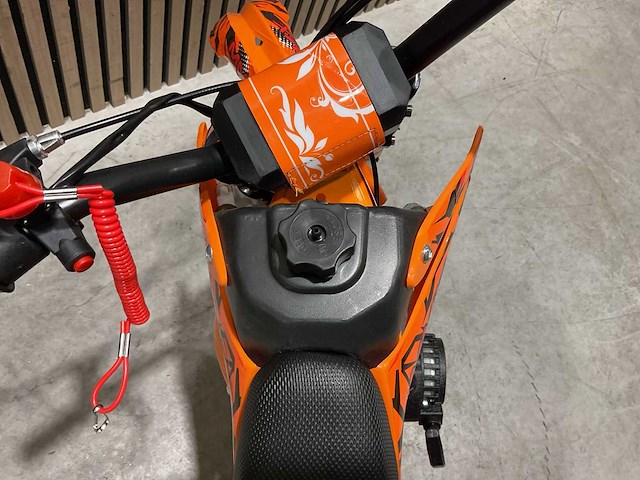 Mmx dirt bike 49cc oranje twhhpb-003 motorfiets - afbeelding 6 van  53