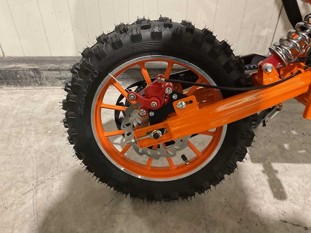 Mmx dirt bike 49cc oranje twhhpb-003 motorfiets - afbeelding 34 van  53