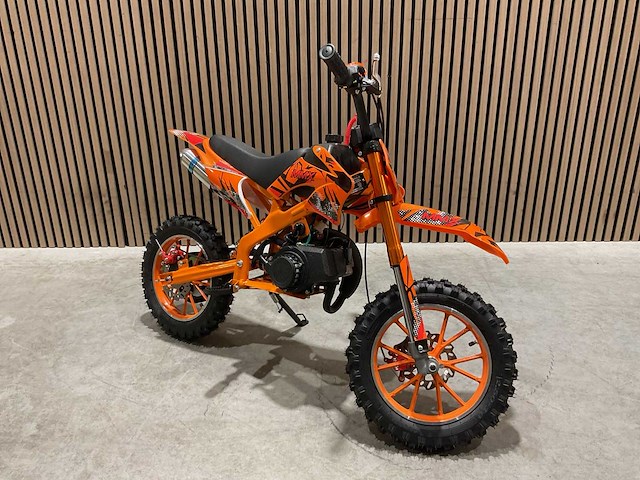Mmx dirt bike 49cc oranje twhhpb-003 motorfiets - afbeelding 53 van  53
