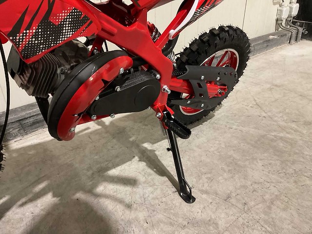 Mmx dirt bike 49cc rood twhhpb-003 motorfiets - afbeelding 18 van  58