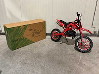 Mmx dirt bike 49cc rood twhhpb-003 motorfiets - afbeelding 13 van  59