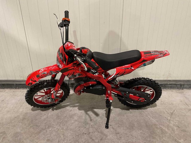 Mmx dirt bike 49cc rood twhhpb-003 motorfiets - afbeelding 43 van  59