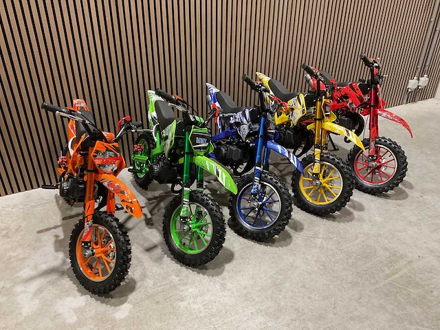 Mmx dirt bike 49cc rood twhhpb-003 motorfiets - afbeelding 13 van  59